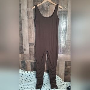 Bumpsuit Brown Maternity Womens Jumpsuit Size Medium